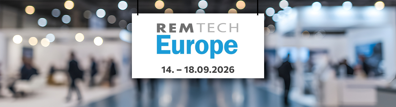 Besuchen Sie uns: RemTech Europe 2026