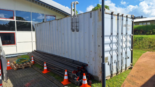 Thermally Assisted Ground Air Extraction Unit, Summer 2025, Construction Phase
