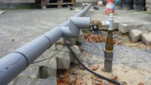 Metallleitungen mit Isolierung