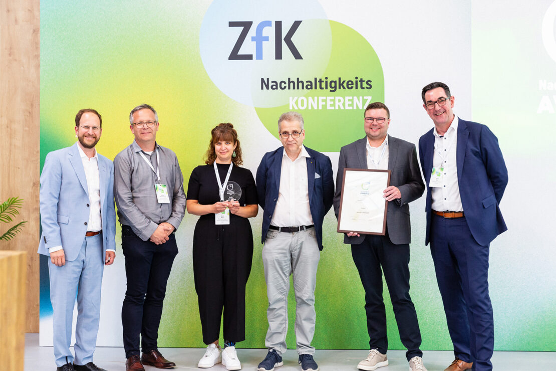 Ausgezeichnete Nachhaltigkeit: Silber beim ZfK-NachhaltigkeitsAWARD 2025
