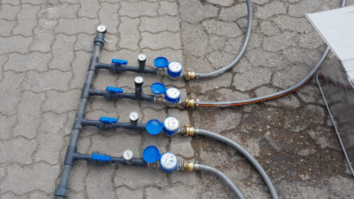 Verteilersystem zur Eingabe der Sensamuslion